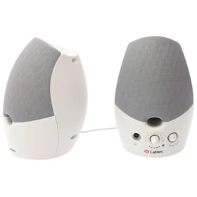 Labtec LCS 1050 Spin 50 2 Piece Computer Speakers Labtec LCS-1050 Spin 50 2-Piece Computer Speakers