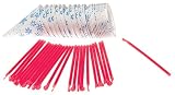 25 Paper Cups & Straws for Snow Cones