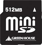 GREEN HOUSE GH-SDCM512MC 512MB miniSDカード