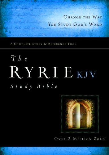 the ryrie kjv study bible hardcover red letter ryrie study bibles 2008