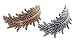 L. Erickson Large Swarovski Leaf Volume Barrette
