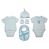 London 2012 Olympics Babies Gift Set for 3 - 6 Months (Pack of 5, Pale Blue)