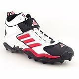 Adidas Mayhem Mid Football Cleats Shoes White Mens
