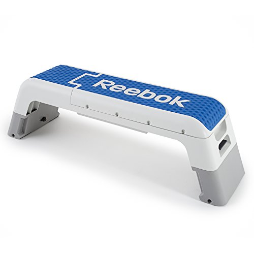 Reebok Professional Deck Workout Bench, White/Dark Blue Sporting Goods