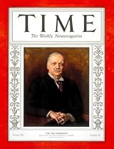 Charles Curtis / TIME Cover: December 05, 1932, Art Poster by TIME Magazine
