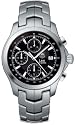 Tag Heuer Link Mens Black Dial Steel Automatic Chronograph Watch CJF2110.BA0576