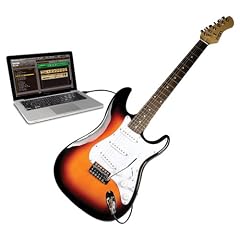 Ion Audio Discover E-Gitarre mit USB Interface und Profi Guitar Amp Software