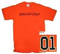 Dukes of Hazzard General Lee T-shirt Orange