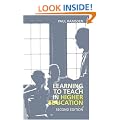 Learning to Teach in Higher Education