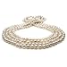 HinsonGayle Glamour Collection Handpicked Ultra-Luster White Cultured Pearl Rope Necklace (82
