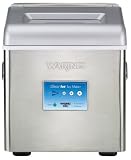 Waring Pro WIM30 Clear-Ice Professional Portable Electronic Ice Maker, Brushed Stainless Steel