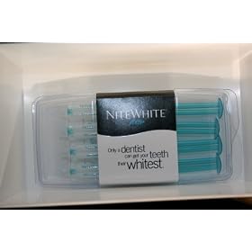 NEW Nite White ACP 22% Teeth Whitening 8 Syringes with Shade Guide - Professional Strength Whitening