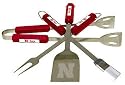 Nebraska Cornhuskers 4 piece Barbecue (BBQ) set - NCAA