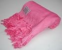 Pashmina Scarf Shawl Wrap Throw Pink