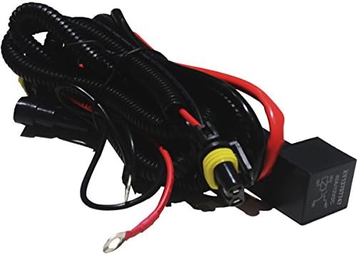 Ketnet HID Conversion Kit Single Beam Relay Wiring Harness - 9005 Hb3 9006 Hb4 H10