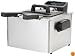 Aroma ADF-232 Smart Fry XL 4-Quart Digital Dual-Basket Deep Fryer