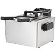 Aroma ADF-232 Smart Fry XL 4-Quart Digital Dual-Basket Deep Fryer