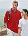 Premium Quality Men's 100% Certified Organic Cottom Resonance Golf Sport Shirt - Red
