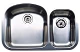 Blanco 511-750 Blancowave Plus Undermount Kitchen Sink, Satin