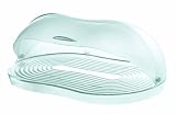 Guzzini Latina 17.8-Inch L Bread Bin, Clear