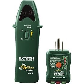 Click here to buy Extech Instruments Circuit Breaker Finder, Model# CB10 by Extech.