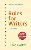 Rules for Writers with 2009 MLA and 2010 APA Updates