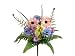 Faux 12 Garden Fresh Mixed Bush Lavender Pink (Pack of 12)
