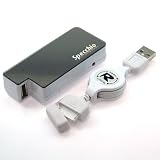 Rix Specchio USB&乾電池式 携帯充電器 FOMA用 ホワイト RX-JUK664FWH