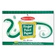 Melissa and Doug Finger Paint Paper Pad