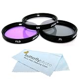 58mm Multi-Coated 3 Piece Filter Kit (UV-CPL-FLD) For The Canon Digital EOS Rebel T4i, T3i, T3, T1i, T2i, 60D,...