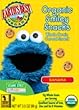 Earth's Best Organic Sesame Street Banana Smiley Snacks, 3.5 Ounce Boxes (Pack of 6)