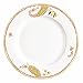 Rachael Ray Dinnerware Paisley 4-Piece Porcelain Dinner Plate Set