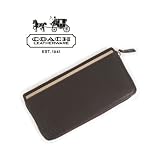 【送料無料・正規品】 COACH / コーチ ファスナー 長財布 ブラウン 74378 GUCCI 長財布