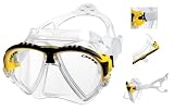 41TKu6b TTL. SL160  Cressi Matrix 2 Lens Diving Mask