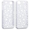 Snap-on Case compatible with Apple� iPhone� 4 / 4S, White Bird Nest Rear