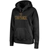 NCAA West Virginia Mountaineers Ladies Charcoal Deep Impact Pullover Hoodie Sweatshirt
