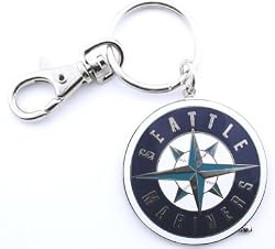 Seattle Mariners Key Chain with clip