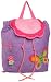 Butterfly Quilted Backpack Purple by Stephen Joseph
