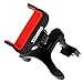 Car Mount, HAWEEL Universal Smartphone Air Vent Car Mount Phone Holder Cradle for iPhone 7 Plus / 7/6 / 6s / 5 / 5s, Samsung Galaxy S6 / S5 and All Smartphones(Black+Red)