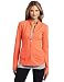 Perfectly tailored to the female form.  Has contoured seams on the front and back  of the body for an incredible fit
