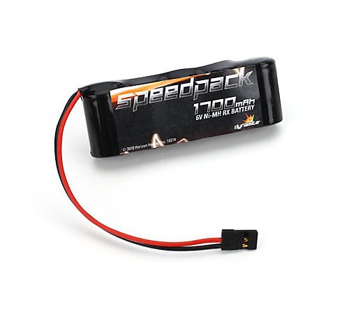 6V 1700mAh NiMH Receiver Cell Flat