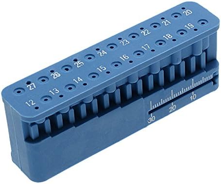 AZDENT® Dental Autoclavable Endodontic Files Block Measuring Instrument Ruler