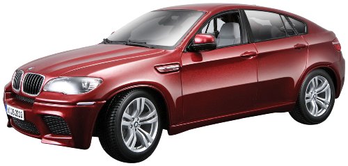 Bburago 15611032R - BMW X6 M met. rot, 1:18