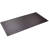 Supermats Heavy Duty P.V.C. Mat for Cardio- Fitness Products (2.5-Feet x 5-Feet)