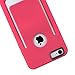iPhone 6 Plus Case, iPhone 6s Plus Case, CellJoy [Slim Clip] Hybrid Case [Built in Belt Clip] [TPU] (Hot Pink) Protective Cover Skin