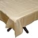 Beige Tablecloth Organza Silk Linen 60 x 90 inches (btc216)