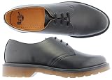 Dr. Martens Airwair Classic 1461 PW (Plain Welt) Black Smooth Leather Shoes