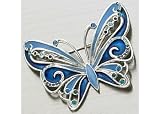Liz Claiborne Blue Butterfly Pin BLUE