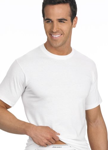 Jockey Men's T-Shirts Classic Tag-Free Crew Neck T-Shirt - 3 Pack