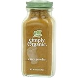 Simply Organic Curry Powder Certified Organic, 3-Ounce Bottle